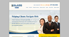 Desktop Screenshot of alamoinsurance.net
